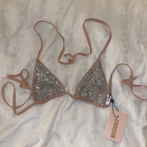 Sparkly Bikini Top